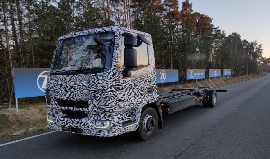 Da ZF un sistema di frenata rigenerativa super efficiente per i camion elettrici